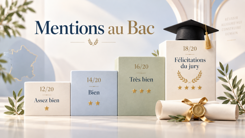 Mentions au Bac : quelle moyenne faut-il avoir et comment sont-elles attribuées ?
