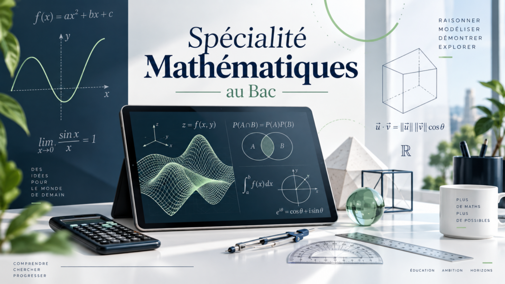 Spécialité Mathématiques au Bac 2027 : épreuve, coefficient, programme et conseils